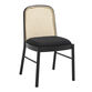 Ansil Ash Wood And Cane Upholstered Dining Chair 2 Piece Set image number 0