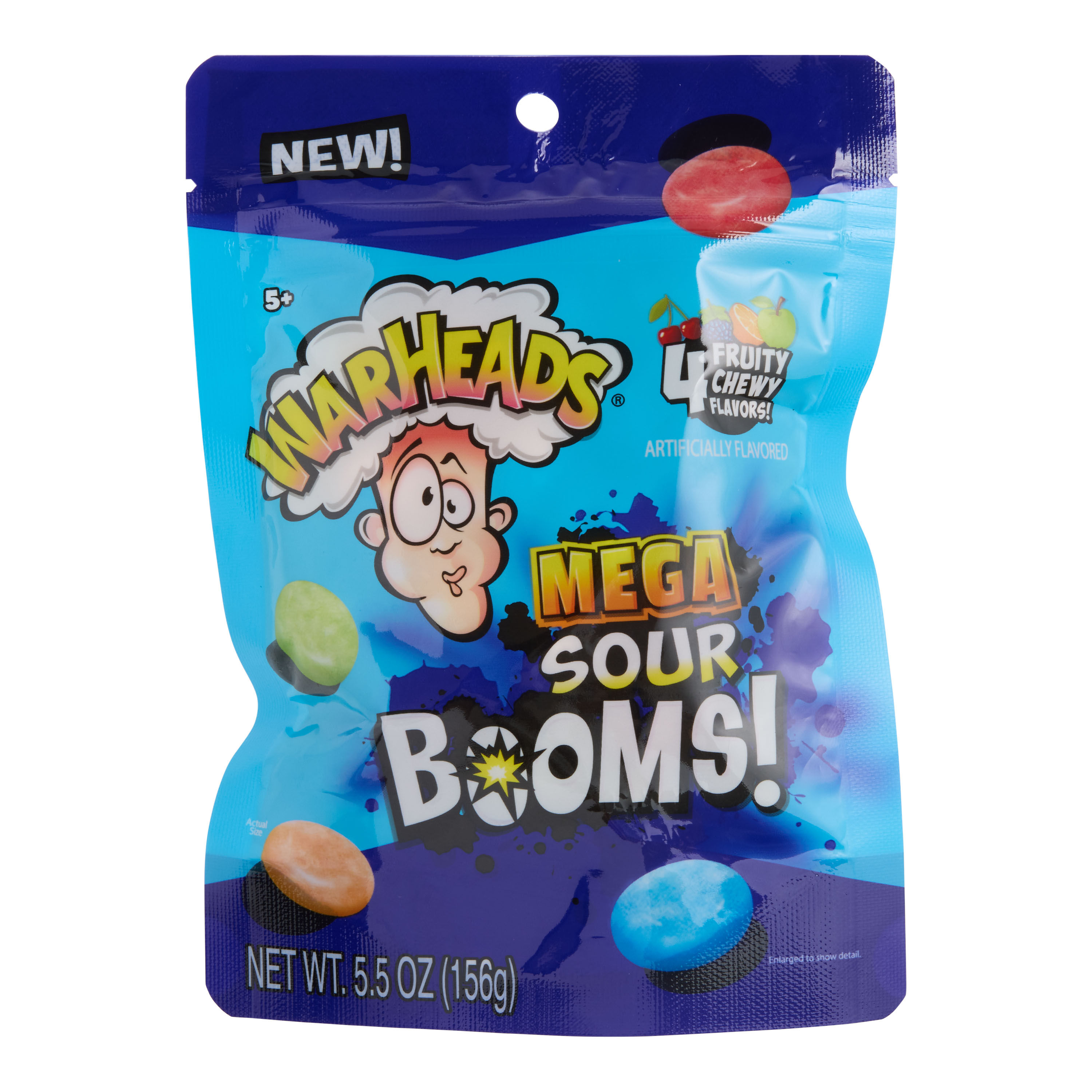 Warheads Mega Sour Booms Bag image number 0