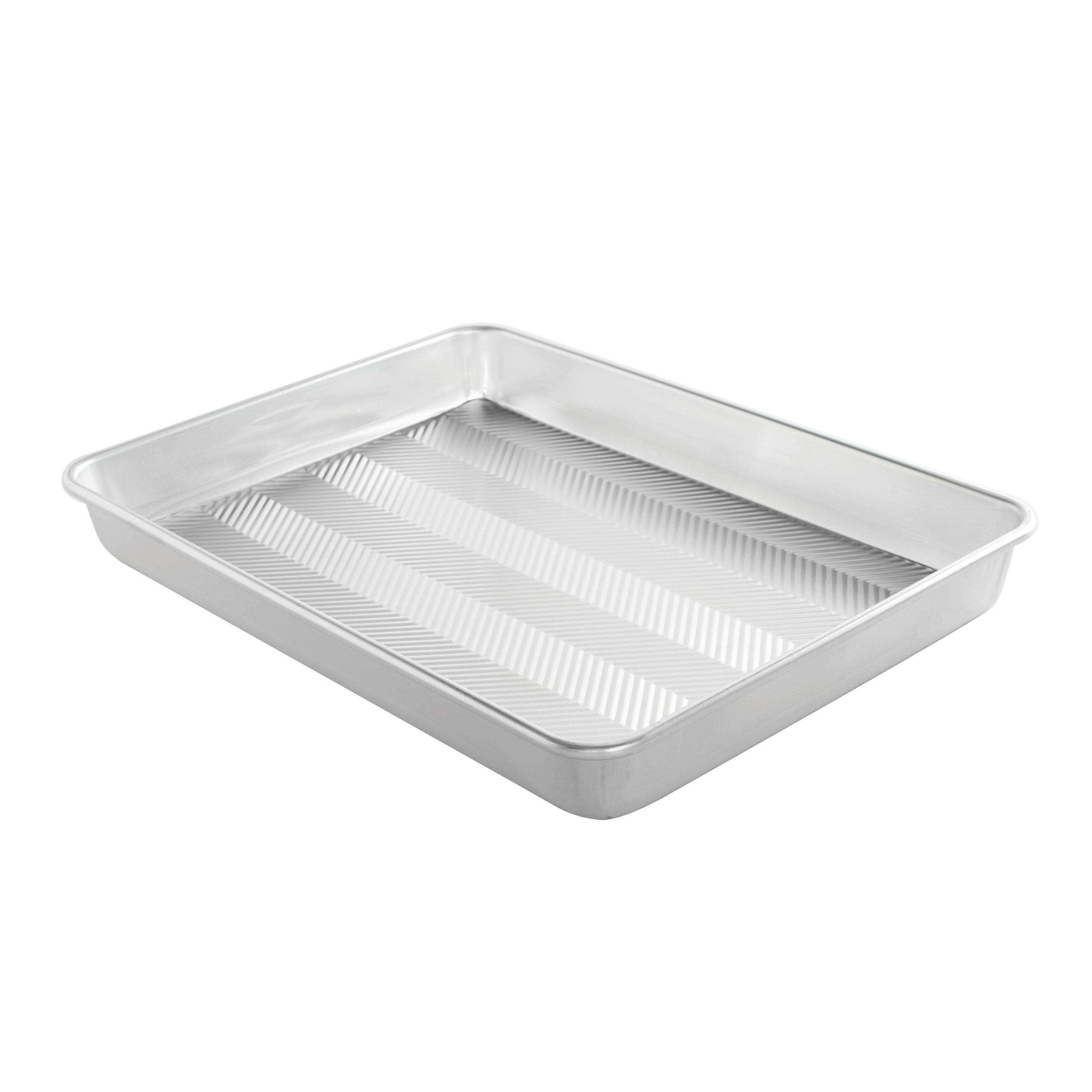 Nordic Ware Prism Textured Aluminum High Sided Baking Pan World