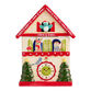 Red and Green Holiday Cuckoo Clock Figural Cookie Jar image number 0