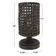 Gaia Water Hyacinth Accent Lamp with USB Port image number 6