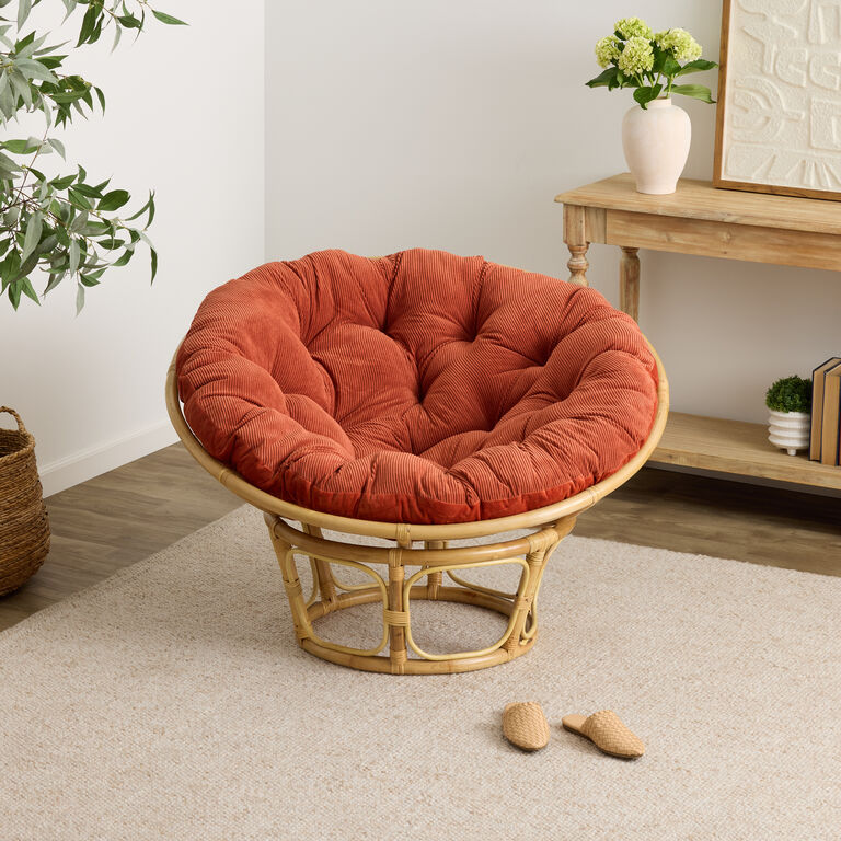 Corduroy Papasan Chair Cushion image number 2