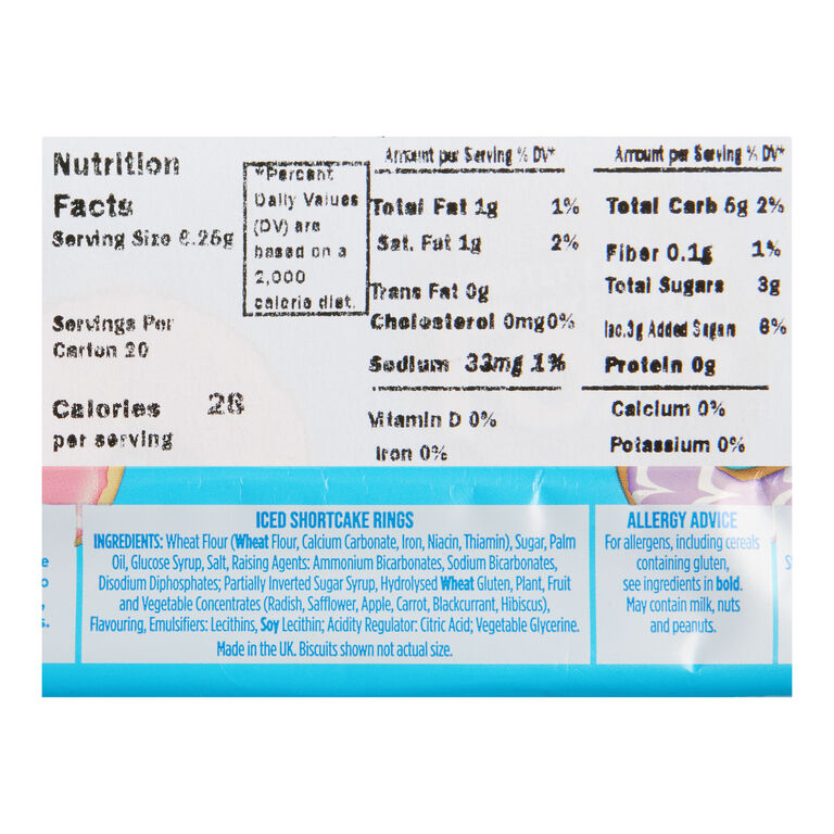 Fox's Party Rings Iced Shortcake Rings Set of 2 image number 2