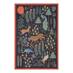 Rifle Paper Co. Les Fauves Wild Animals Area Rug