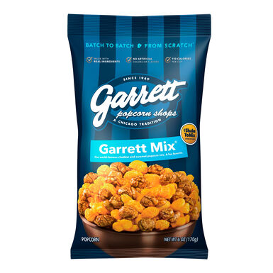Garrett Cheddar and Caramel Garrett Mix Popcorn Garrett Cheddar and Caramel Garrett Mix Popcorn