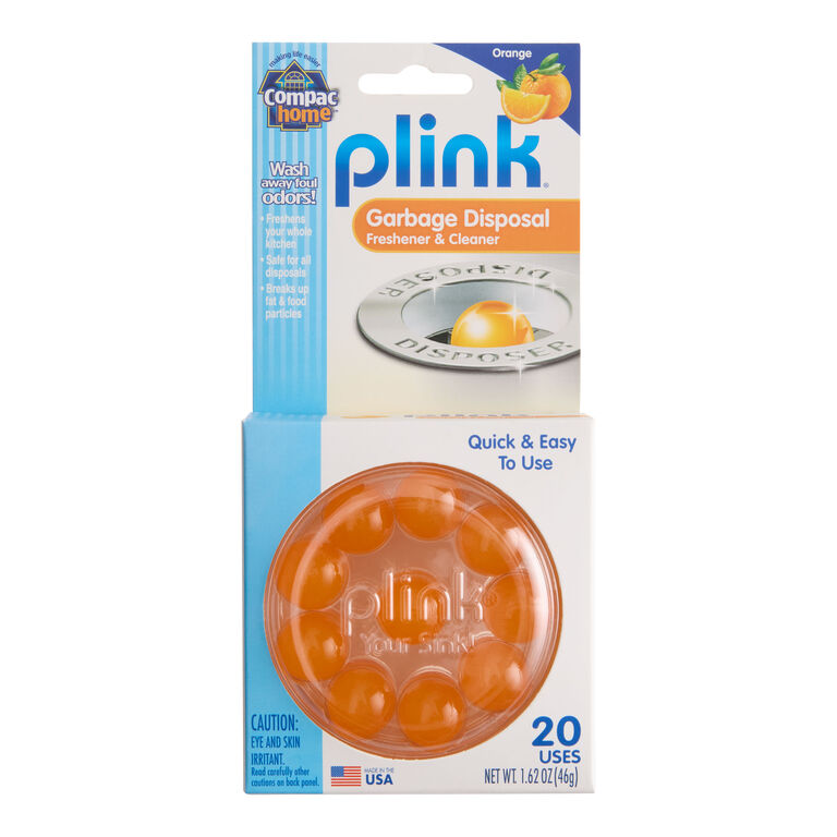 Plink Orange Garbage Disposal Freshener and Cleaner 20 Count image number 1