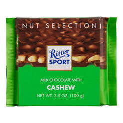 Ritter Sport Cashew Milk Chocolate Bar Set of 2