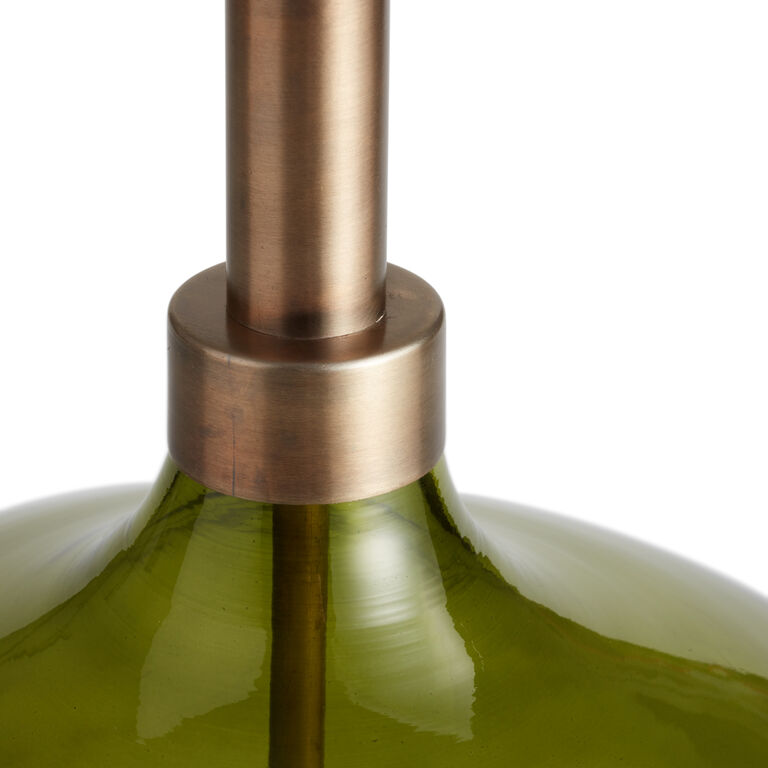 Halsey Glass Teardrop Table Lamp Base image number 4