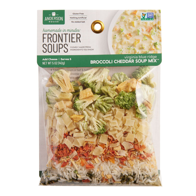 Frontier Soups Virginia Blue Ridge Broccoli Cheddar Soup Mix image number 1