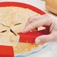 Talisman Red Silicone Adjustable Pie Crust Shield image number 3