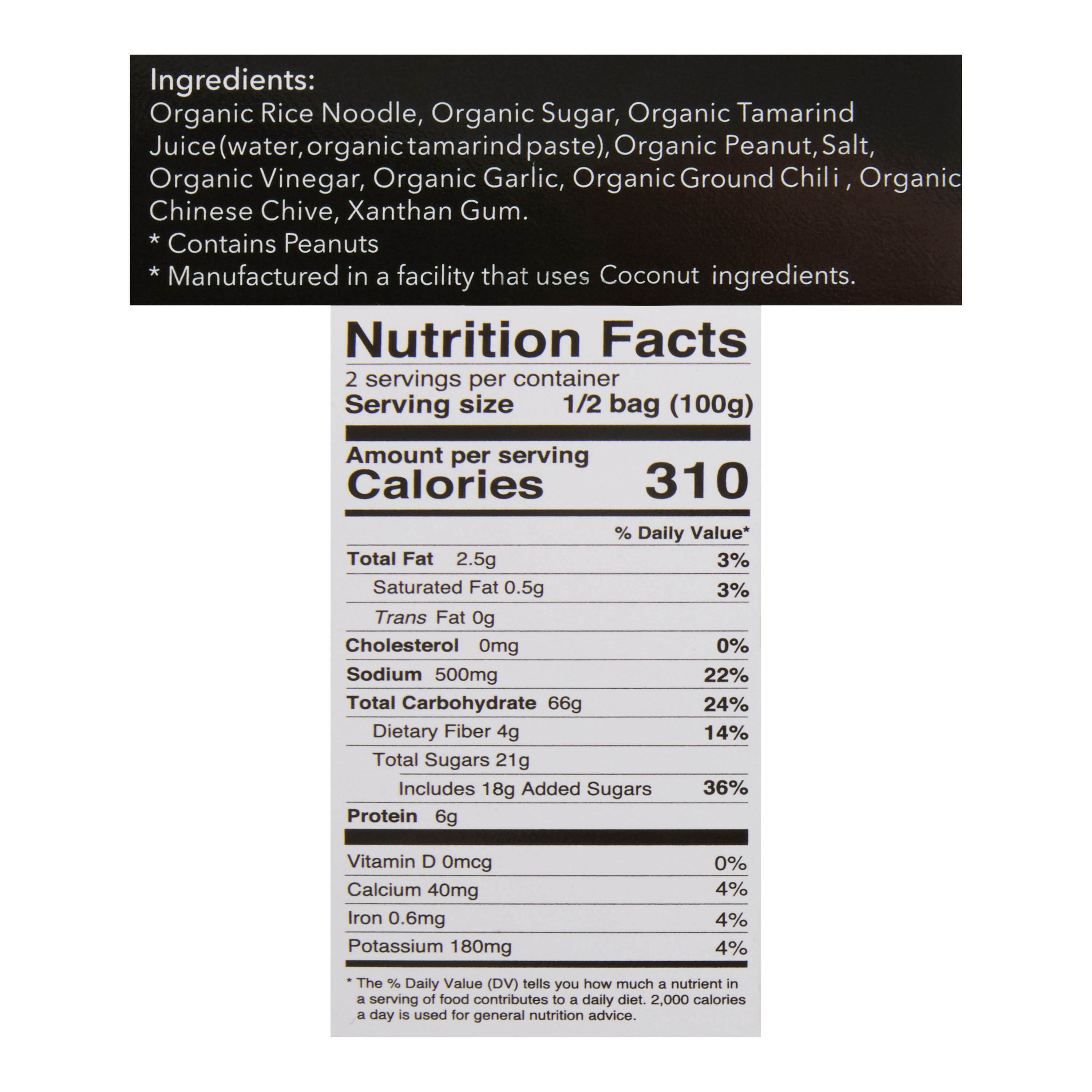 Verve Culture Thai for Two Organic Pad Thai Rice Noodle Kit image number 1