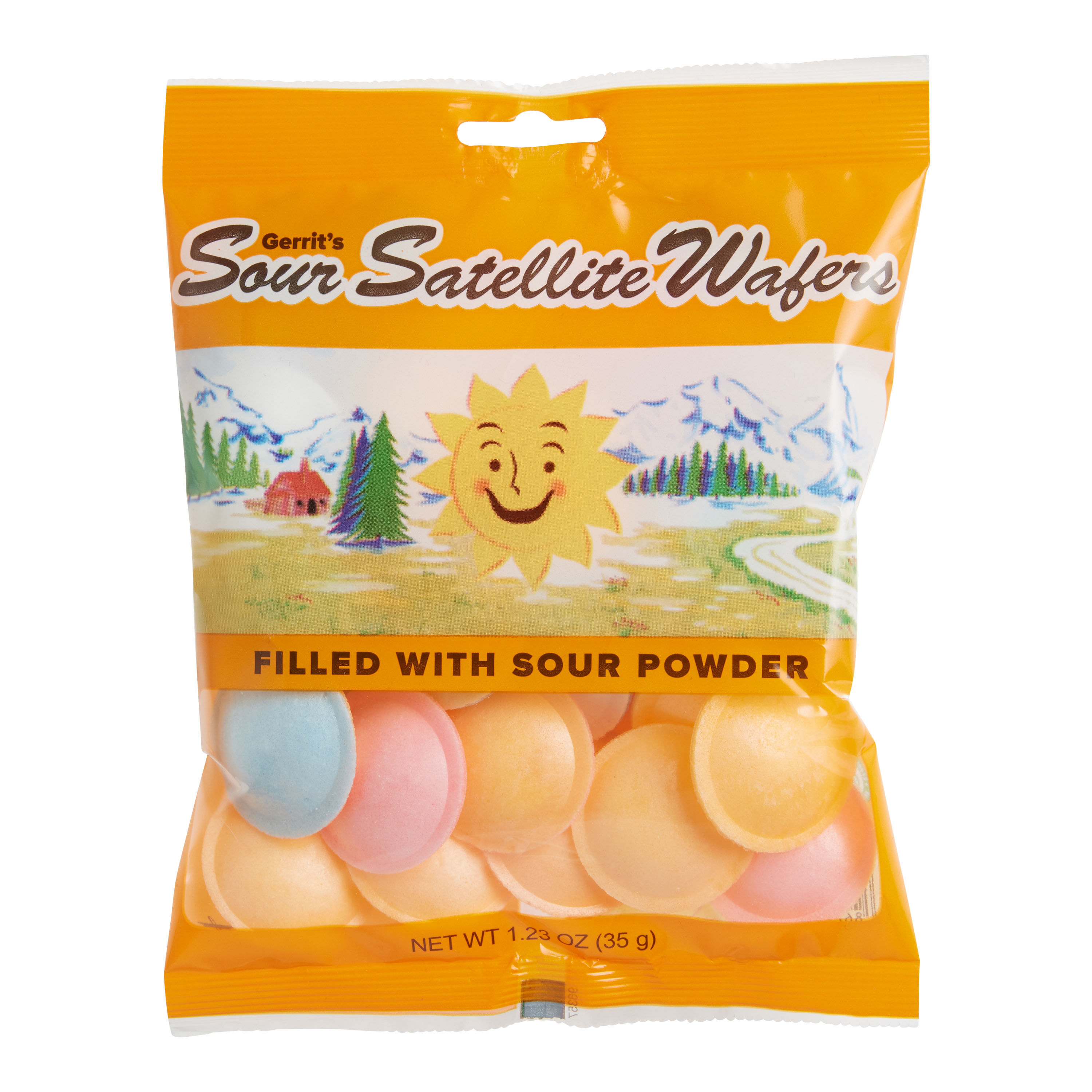 Gerrit's Sour Satellite Wafers Set of 2 image number 0