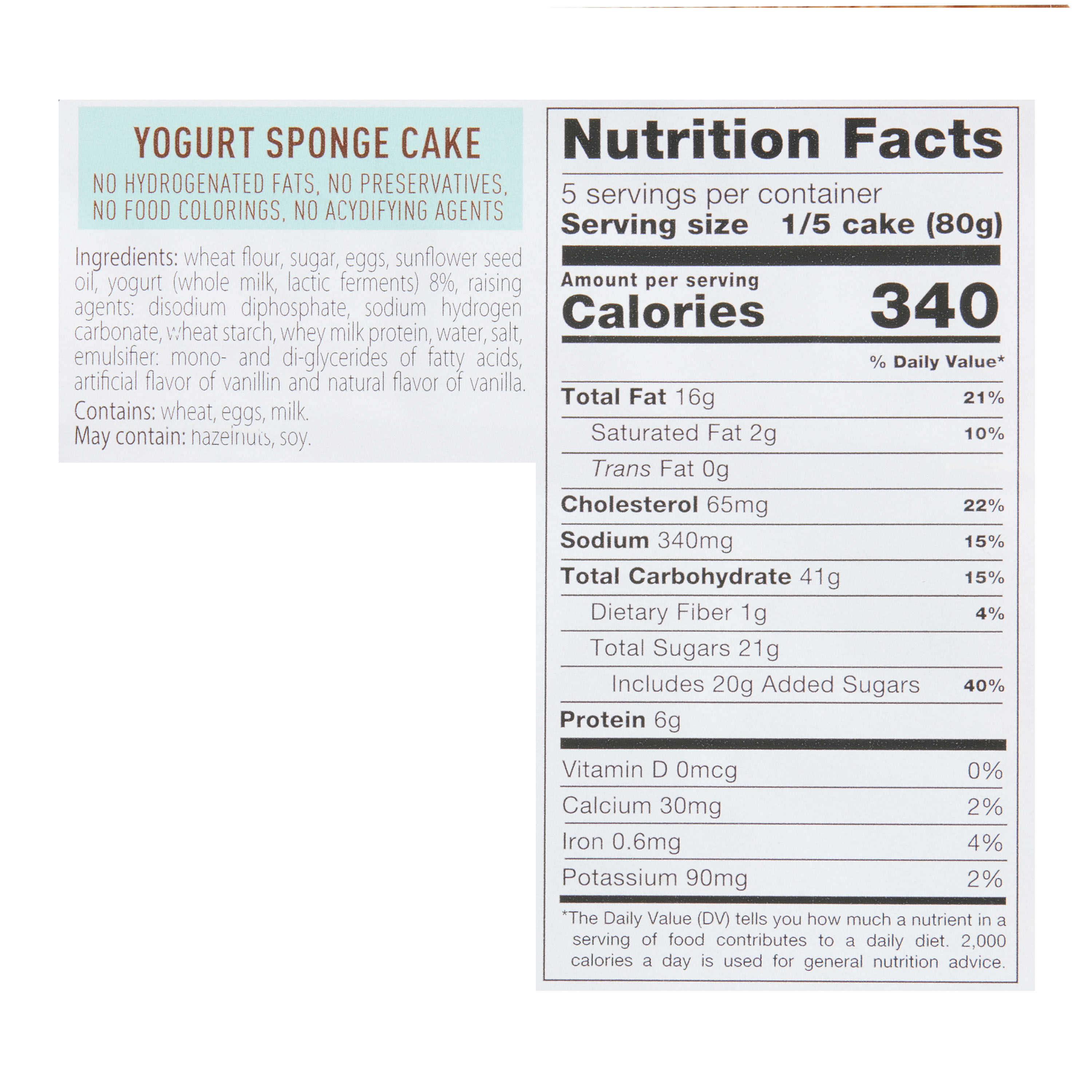 Ciambella Yogurt Sponge Cake image number 1