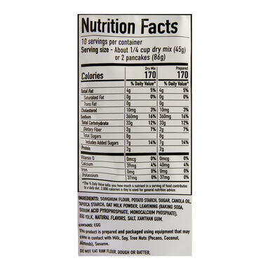 Sticky Fingers Gluten Free Original Pancake Mix Sticky Fingers Gluten Free Original Pancake Mix