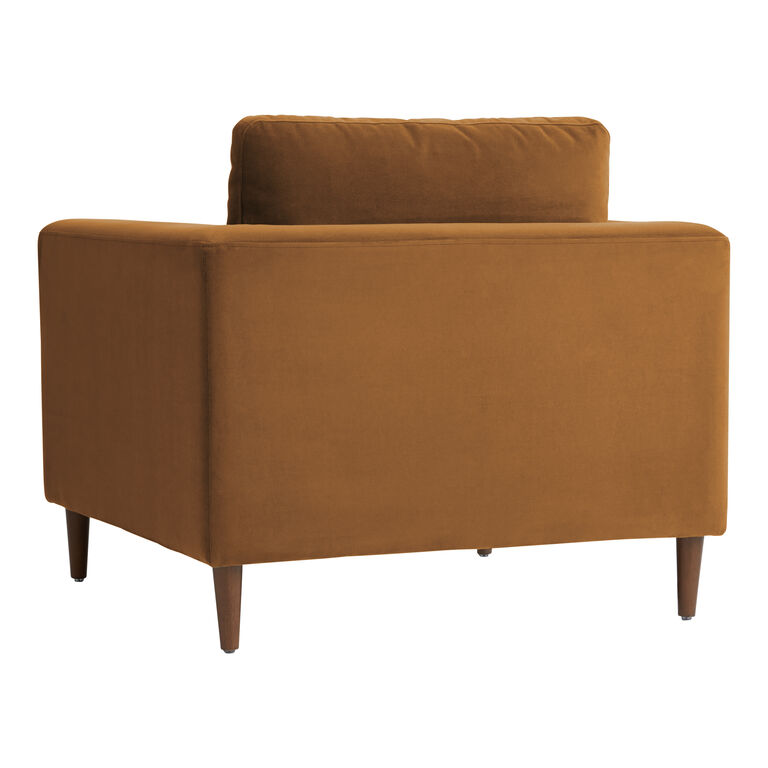 Camile Velvet Upholstered Chair image number 3
