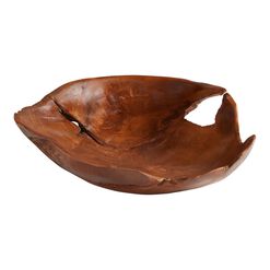 Natural Teak Wood Bowls