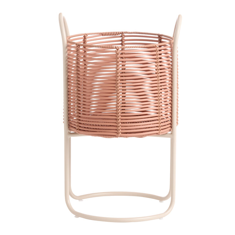 Kimora Polyrattan Rope Planter with Stand Collection image number 3