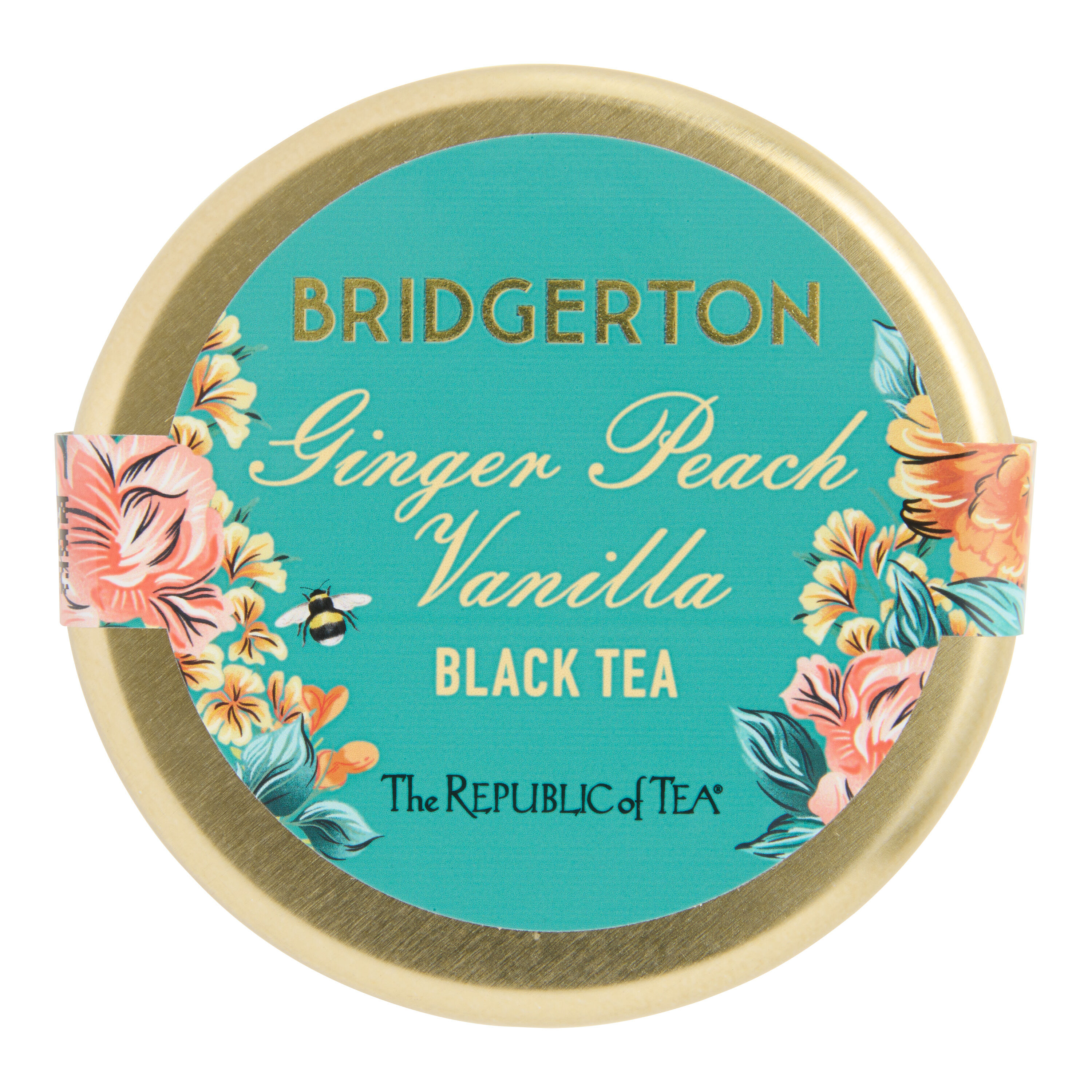 The Republic of Tea Bridgerton Ginger Peach Vanilla Tea 6 Ct image number 0