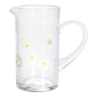 Charm Inlay Glass Pitcher Charm Inlay Glass Pitcher