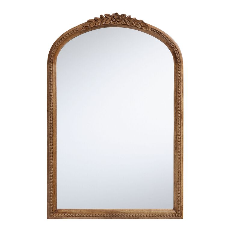 Carved Mango Wood Mirror Carved Mango Wood Mirror