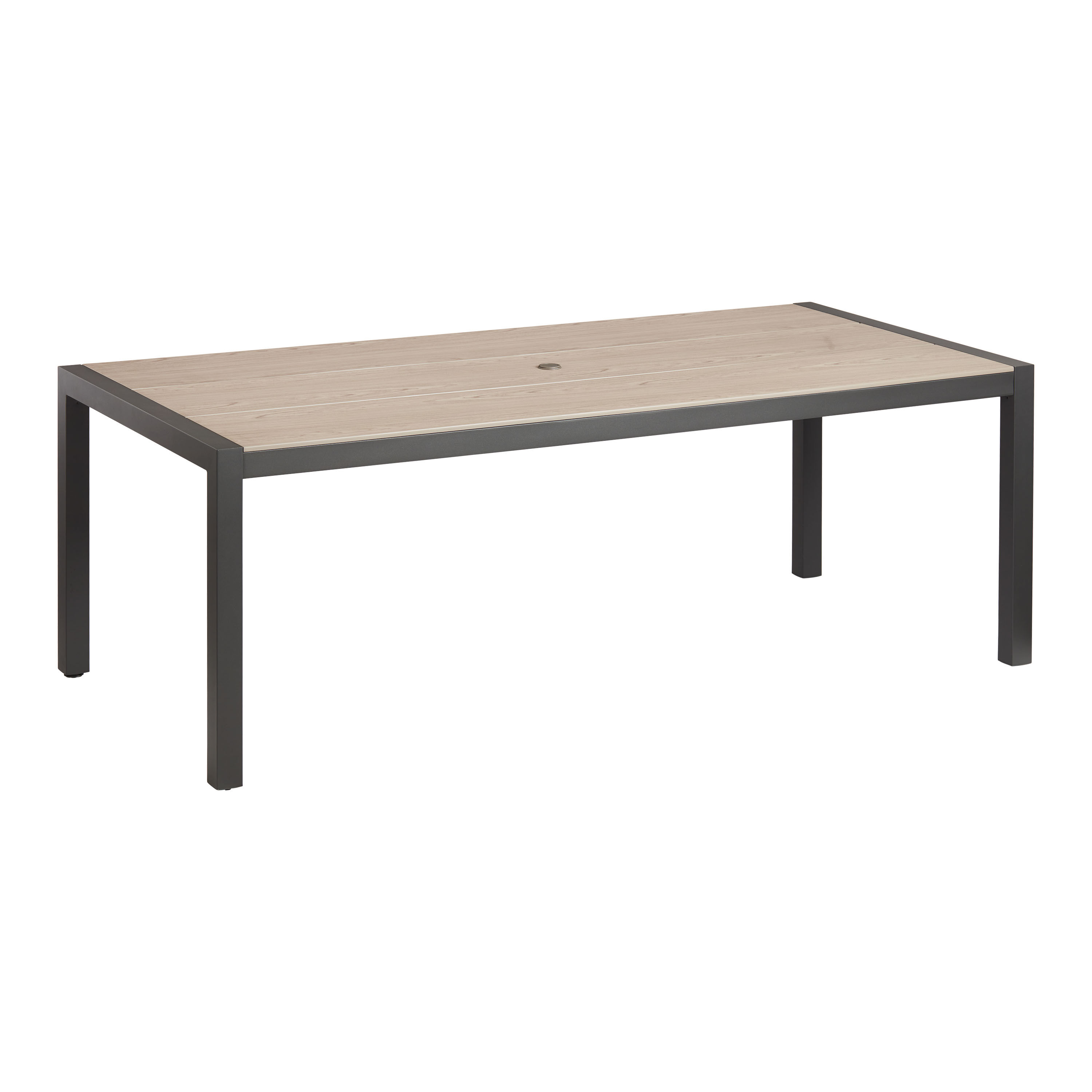 Duraboard and aluminum cordoba outdoor dining table outlet