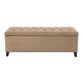 Wispy Tufted Upholstered Storage Bench image number 2
