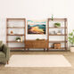 Dane Acacia Wood Mid Century Modular Bookshelf image number 1