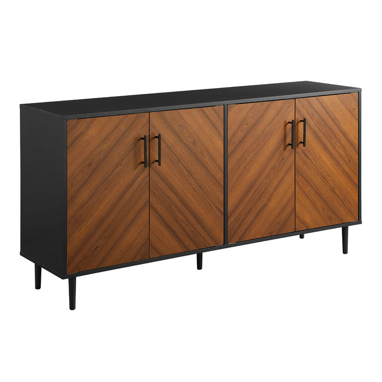 Galia Two Tone Mid Century Sideboard image number 6