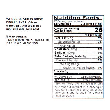 Bella Contadina Giant Whole Green Olives Bella Contadina Giant Whole Green Olives