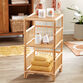 Shelton Natural Rattan Storage Shelf image number 1