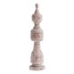 CRAFT Whitewash Hand Carved Wood Pillar Decor Collection image number 1