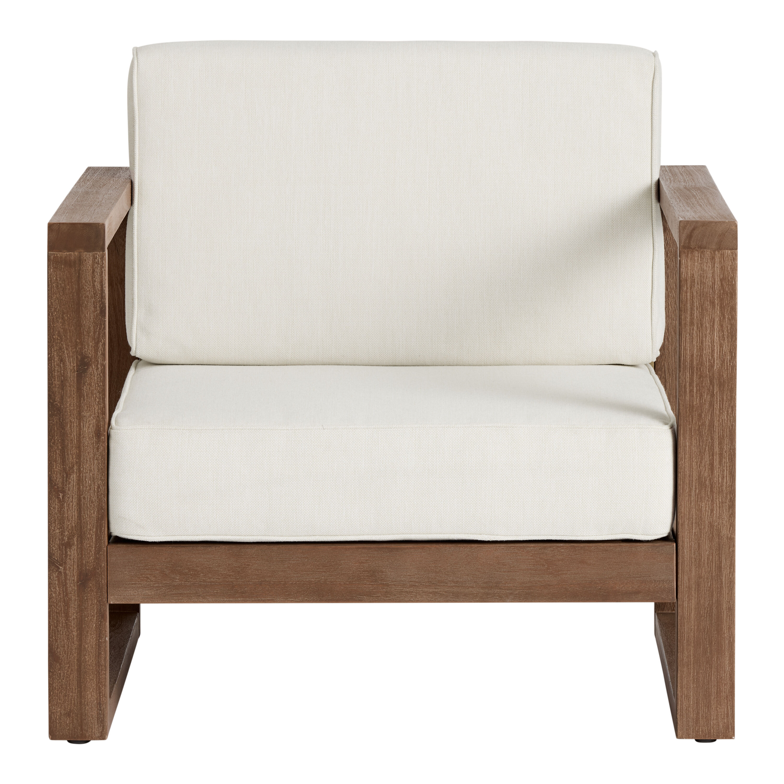 Segovia Light Brown Eucalyptus Outdoor Chair image number 2