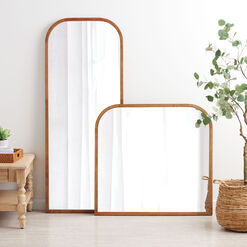 Talia Wood Arched Mirror Collection