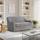 Harmony Boucle Swoop Arm Loveseat image number 1