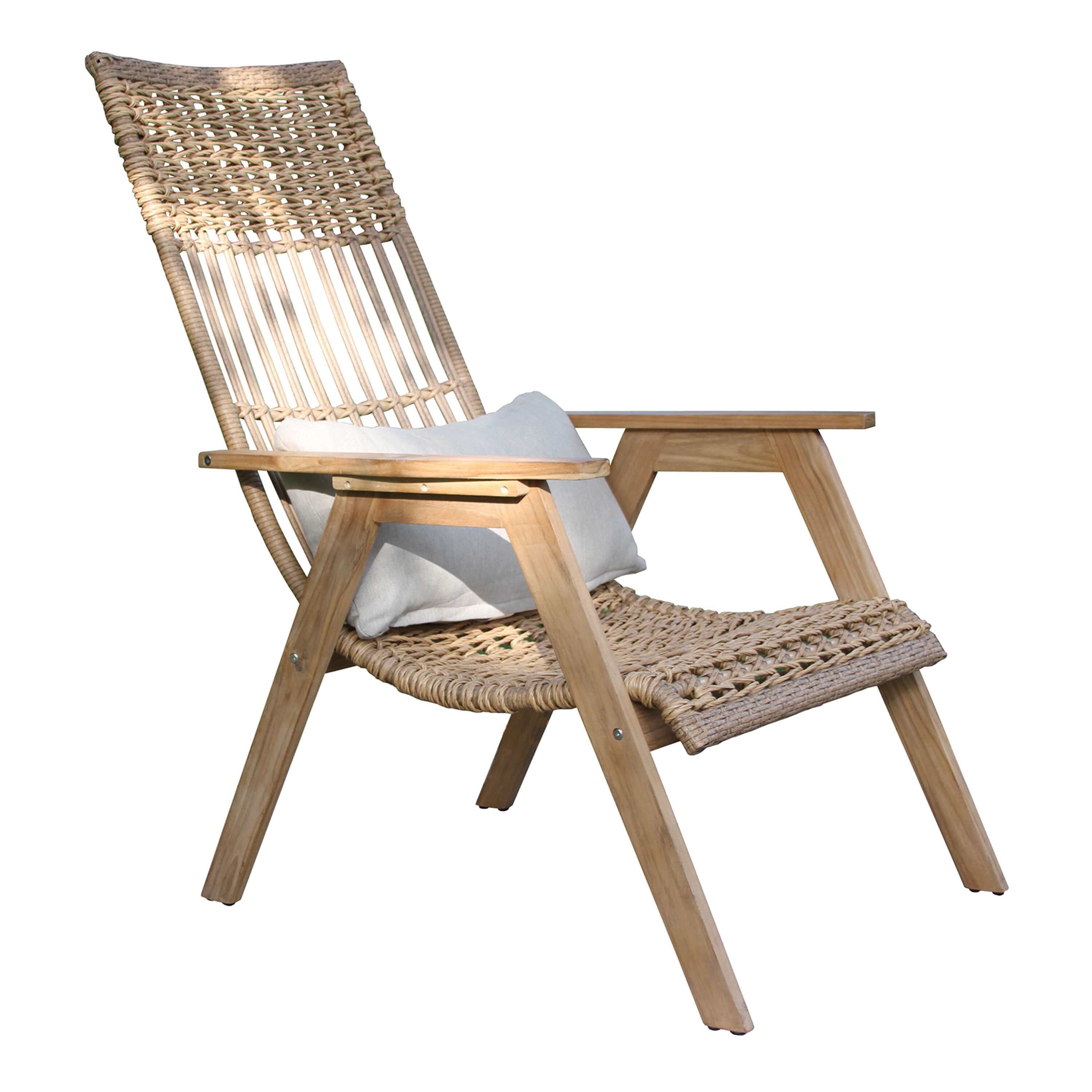 Largent teak deals patio chair