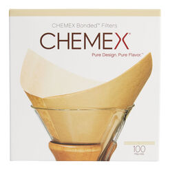 Chemex Unbleached Coffee Filters 100 Count