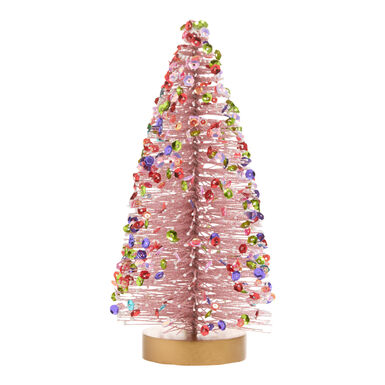 Glitzy Bottlebrush Tree Christmas Decor Collection Glitzy Bottlebrush Tree Christmas Decor Collection