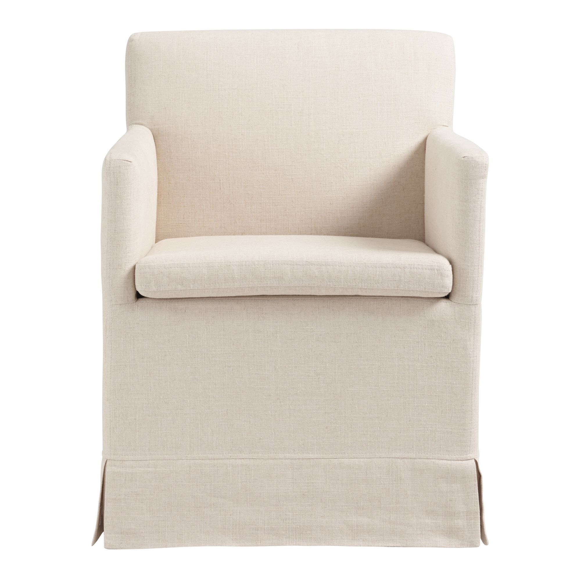 Rolling store upholstered chair