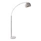Astoria Marble And Metal Dome Arc Floor Lamp image number 0
