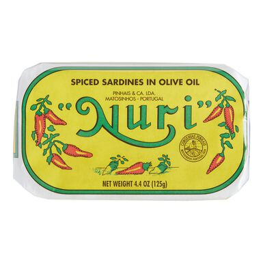 Nuri Spiced Sardines in Extra Virgin Olive Oil Nuri Spiced Sardines in Extra Virgin Olive Oil