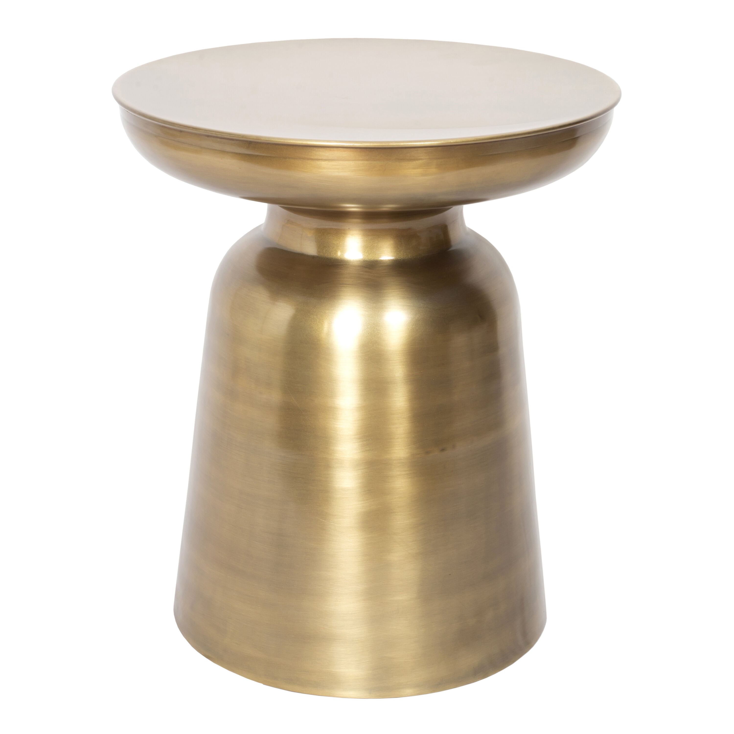 World market gold side best sale table