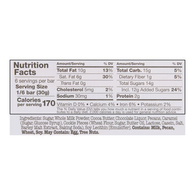 Tony's Chocolonely Pecan Caramel Milk Chocolate Bar Tony's Chocolonely Pecan Caramel Milk Chocolate Bar