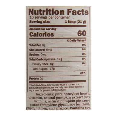 Savannah Bee Whipped Pumpkin Spice Honey Savannah Bee Whipped Pumpkin Spice Honey