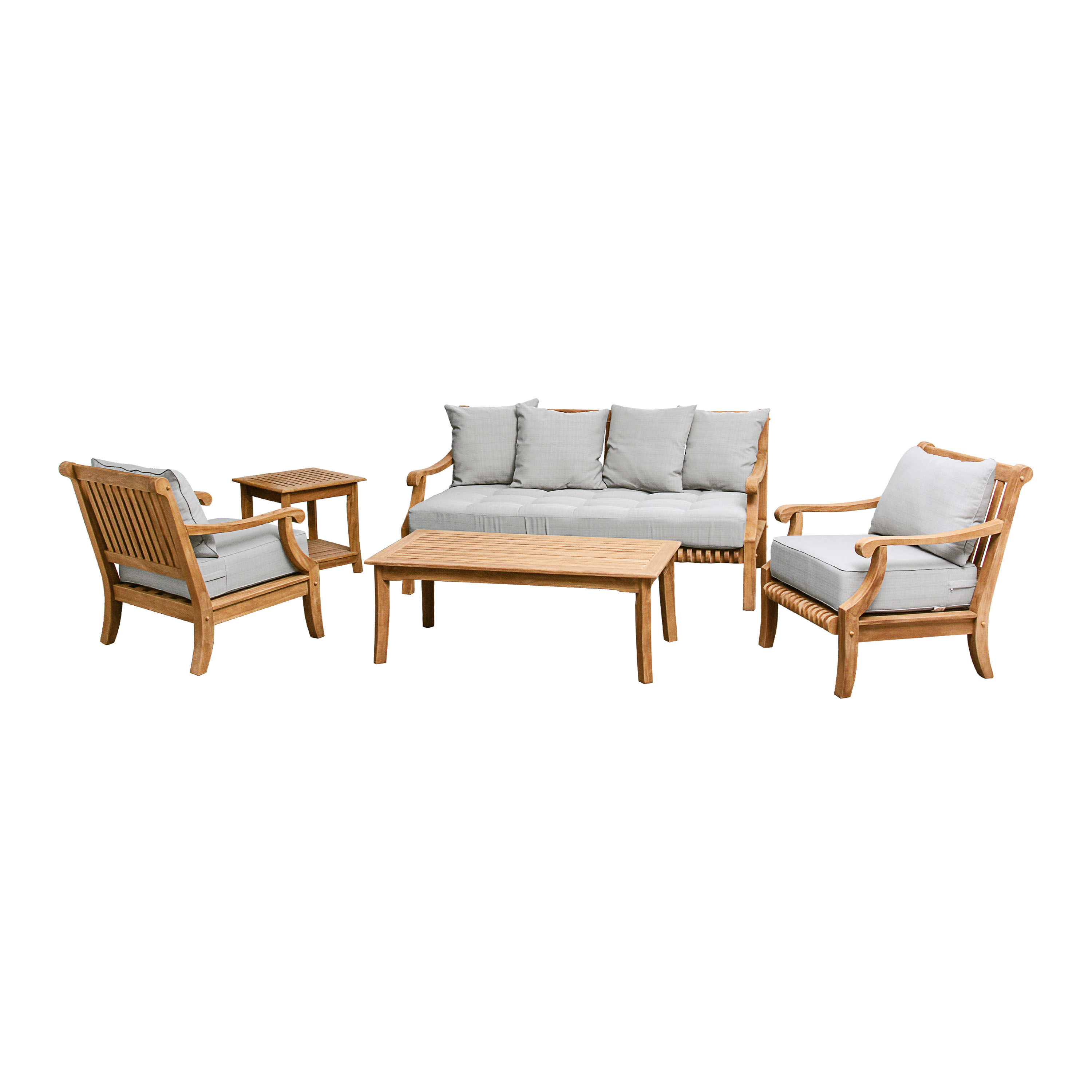 World market teak patio new arrivals set