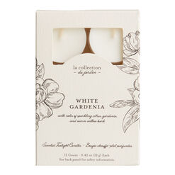 Jardin White Gardenia Tealight Scented Candle 12 Pack