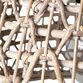 Luna Whitewash Geometric Open Weave Abaca Pendant Lamp image number 3