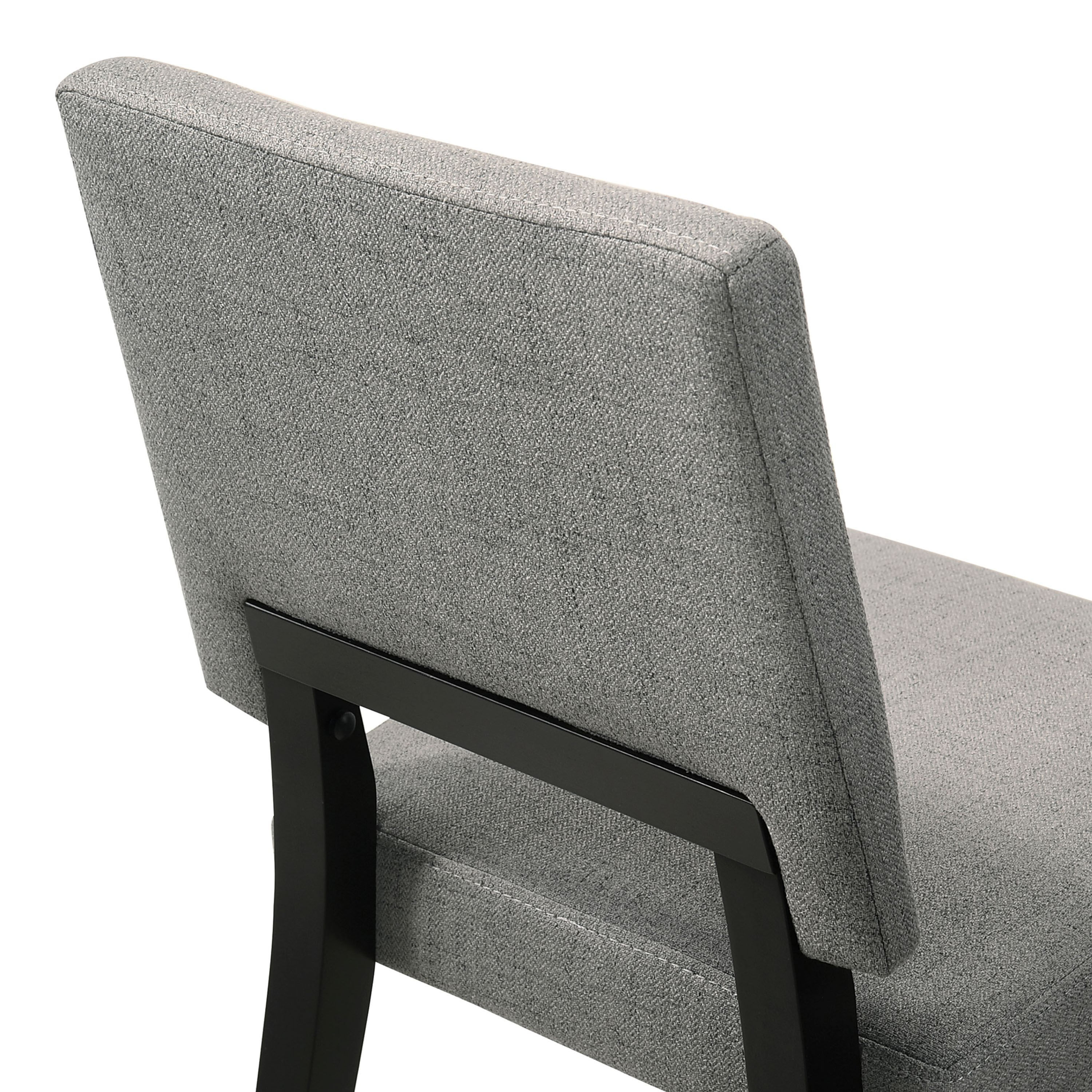 Graham Black Wood and Metal 5 Piece Dining Set image number 3