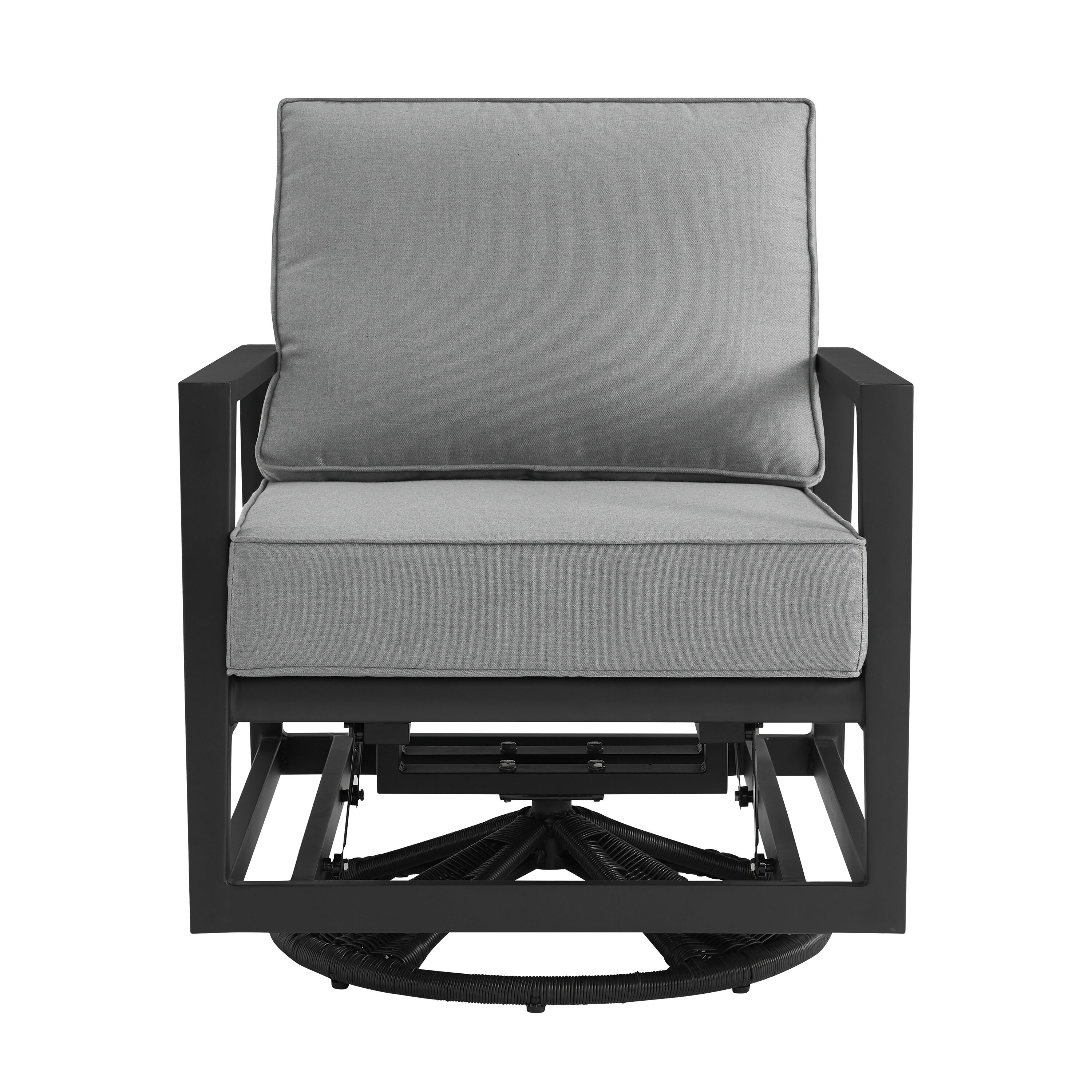 Black swivel cheap outdoor chairs