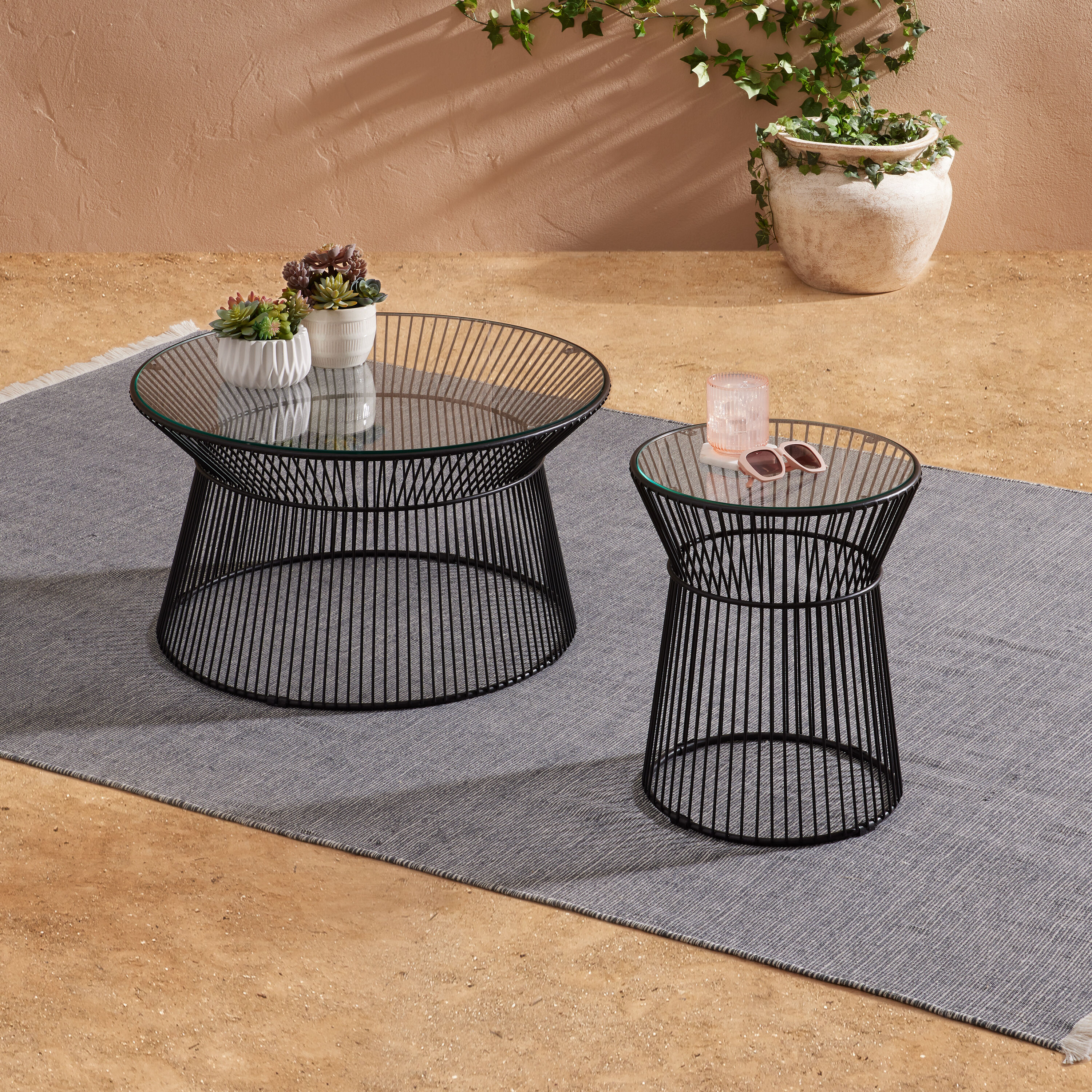 Outdoor side store table world market