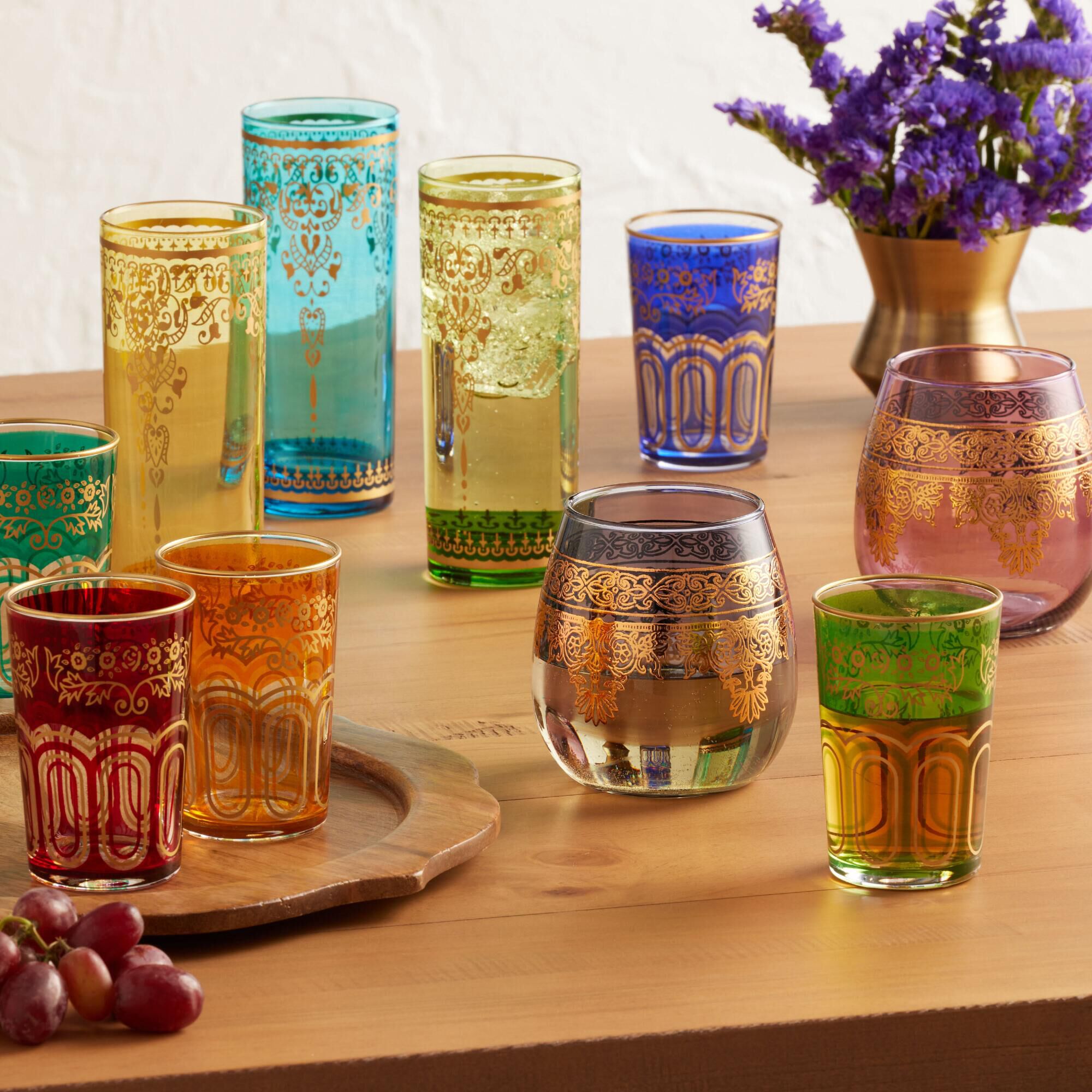 Moroccan Glassware Collection